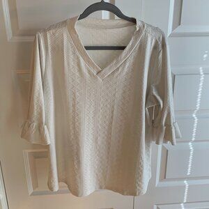 LOMON 3/4 sleeve tops for Women